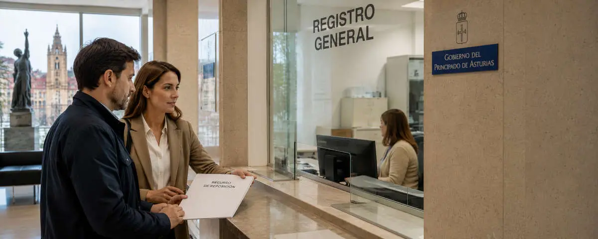 recurso de reposición en Oviedo