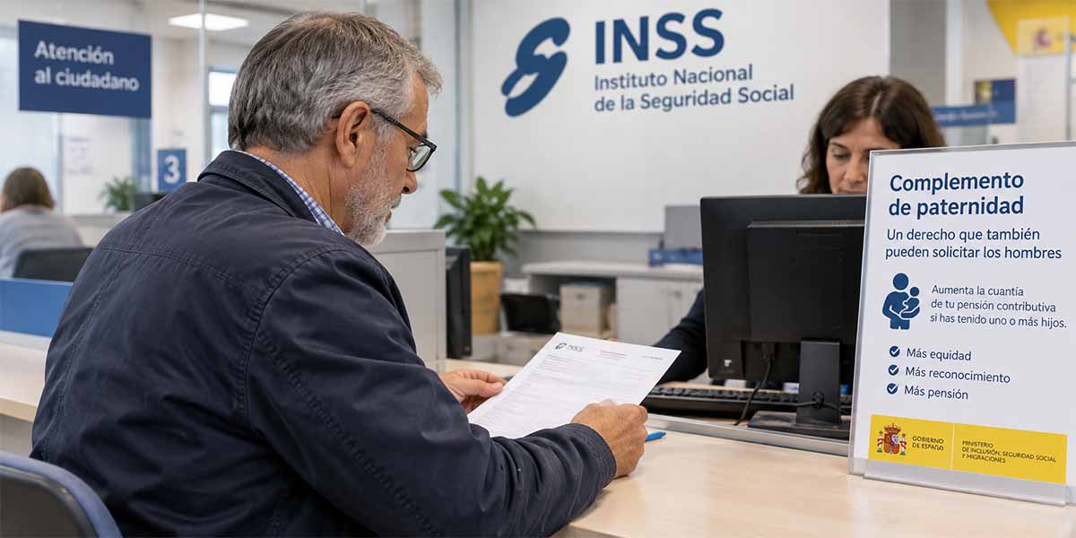 solicitar complemento paternidad oviedo